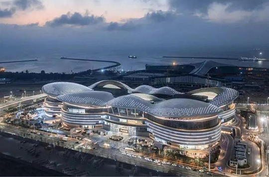 ?？谑袊H免稅城項(xiàng)目（地塊五） （2022-2023年度魯班獎工程）